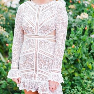 For Love & Lemons
Emerie Cutout Dress